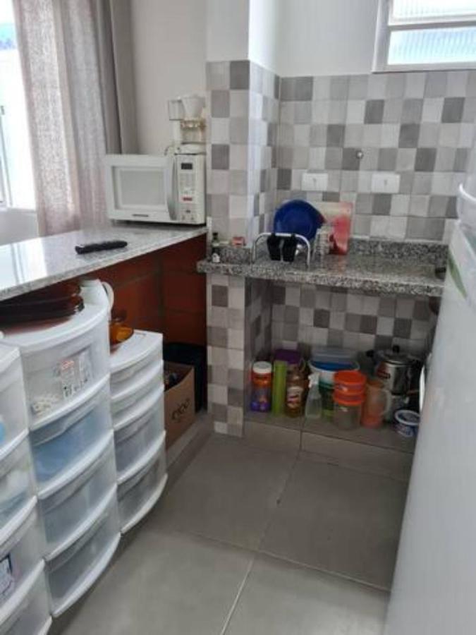 Kitnet Praia Grande Ocian 50 M Da Praia 외부 사진