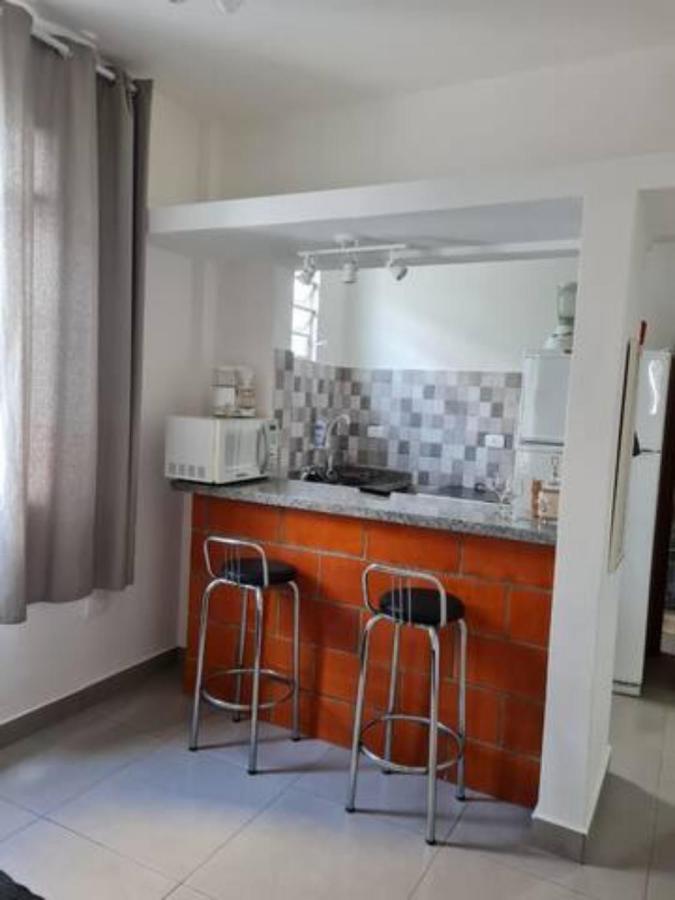 Kitnet Praia Grande Ocian 50 M Da Praia 외부 사진